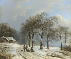 Vinterlandskap, 1835-8